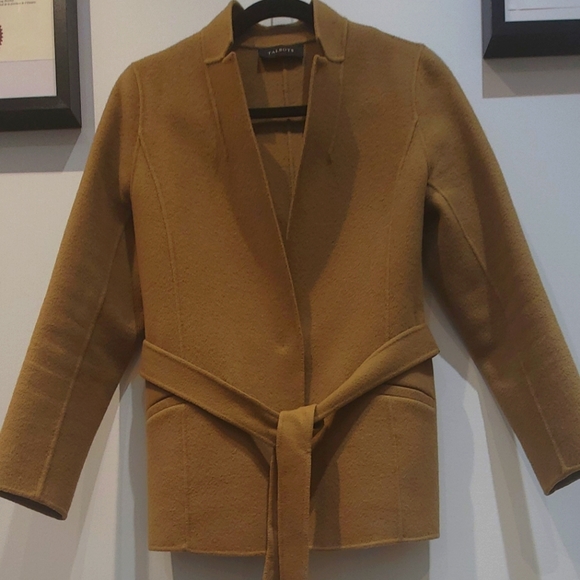 Talbot Wool belted coat - Picture 1 of 7